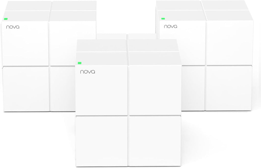 Nova MW6 Mesh WiFi System - AC1200 Whole Home WiFi Mesh Router for 3500 sq.ft Coverage - Dual-Band Gigabit Mesh