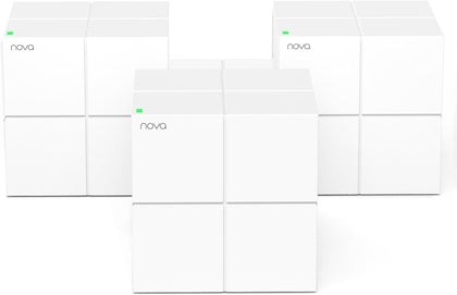 Nova MW6 Mesh WiFi System - AC1200 Whole Home WiFi Mesh Router for 3500 sq.ft Coverage - Dual-Band Gigabit Mesh