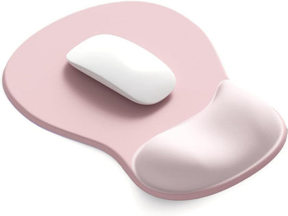 ErgoComfort Gel Wrist Rest Mouse Pad-Ergonomic Office Mousepad with Wrist Support-Non-Slip, Design Desk Accessories