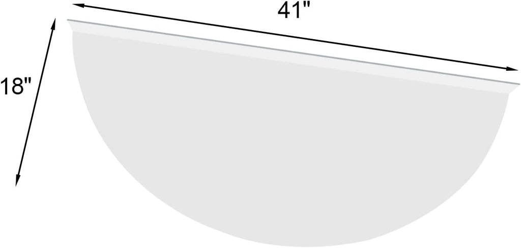 Polycarbonate Window Well Covers Outside, Basement Window Well Cover, Heavy Duty Clear Plastic Window Guard, UV