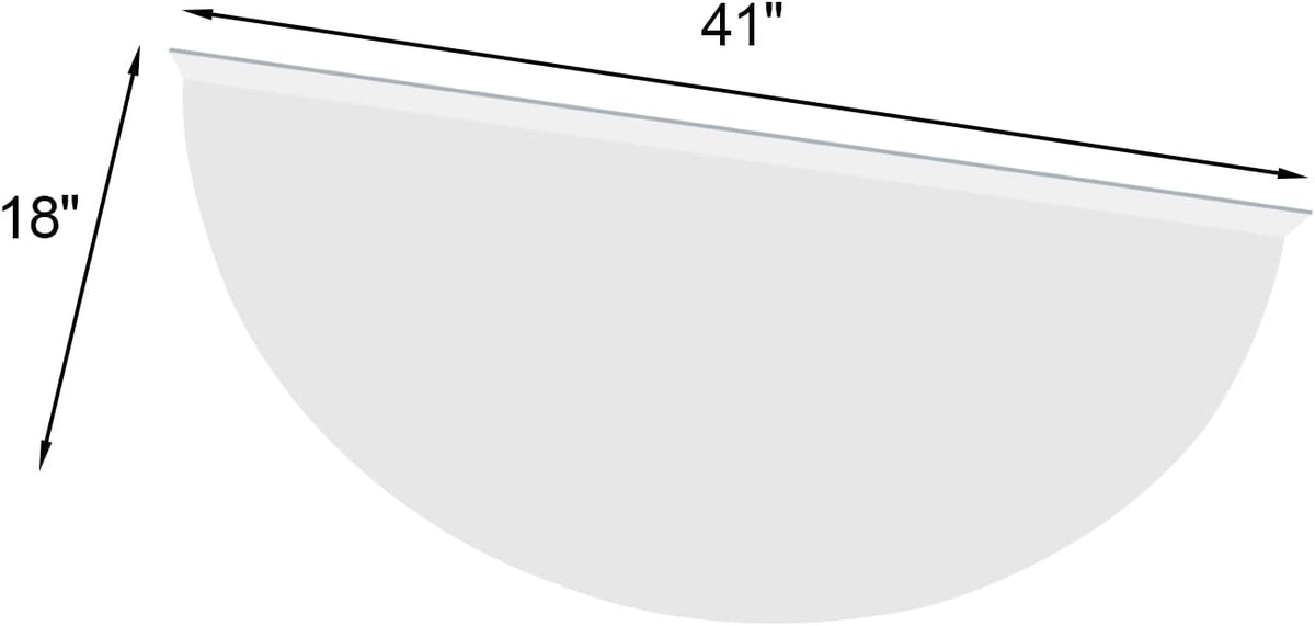Polycarbonate Window Well Covers Outside, Basement Window Well Cover, Heavy Duty Clear Plastic Window Guard, UV