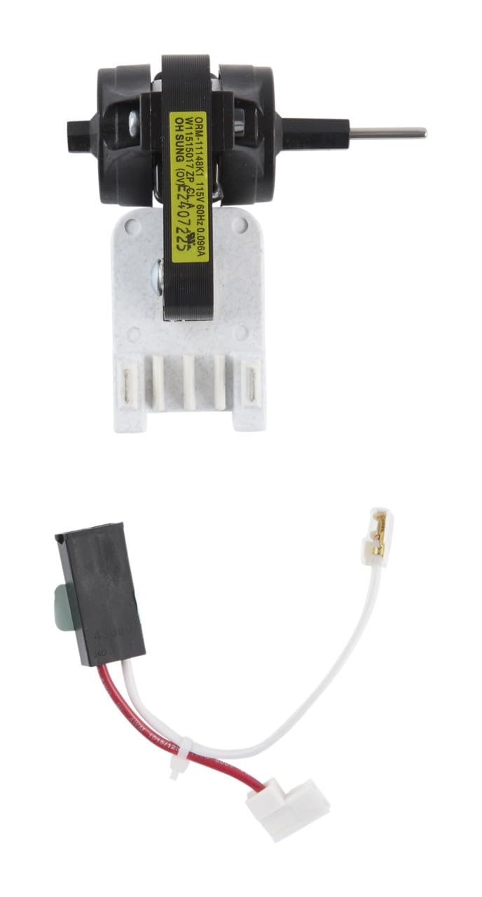 Whirlpool W11559968 Refrigerator Evaporator Fan Motor, Multi