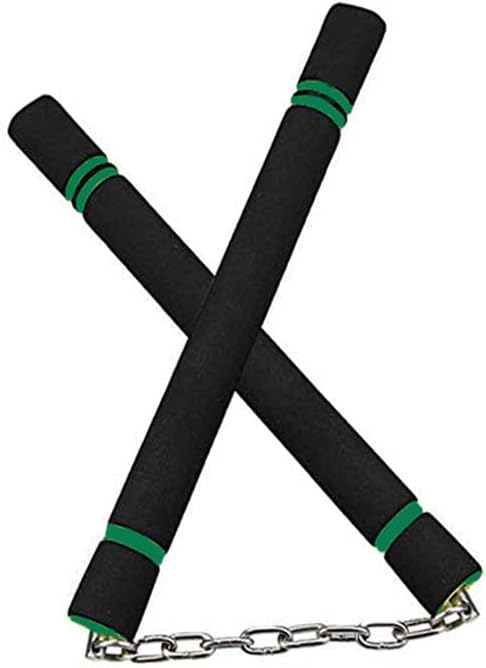 TOPOINT Nunchuck,Safe Foam Training Nunchucks/Nunchakus with Steel Chain for Kids & Beginners Practice and