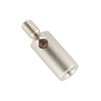 Thread Adapter 4-48 Outer Thread Shank to M2.5 Inner Thread for Dial Indicator Tips 5mm Diameter 10mm Long