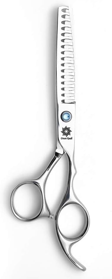 Hair Chunker Scissors - 6" Hair Texturizing Shears 440C Steel | Hair Thinning Shears, Premium Joint Screws, Mirror