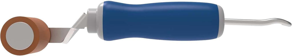Seam Roller with Seam Tester Probe Silicone Roofing Roller Smoothing Combo Tool for PVC TPO EPDM Woodworking Flooring
