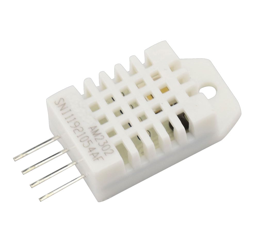 VKLSVAN 2PCS DHT22 AM2302 Humidity Sensitive Capacitor Digital Temperature and Humidity Sensor Module Temp Humidity Monitor with Cable