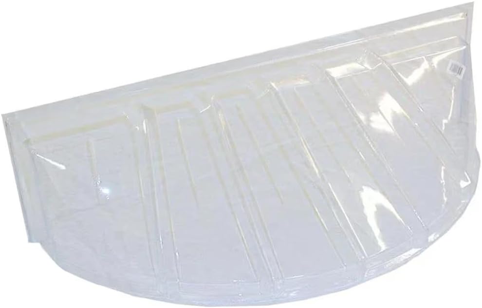 Reversible Heavy Duty Window Well Cover 44.5 x 17.625 x 14.25 Inch Durable Plastic