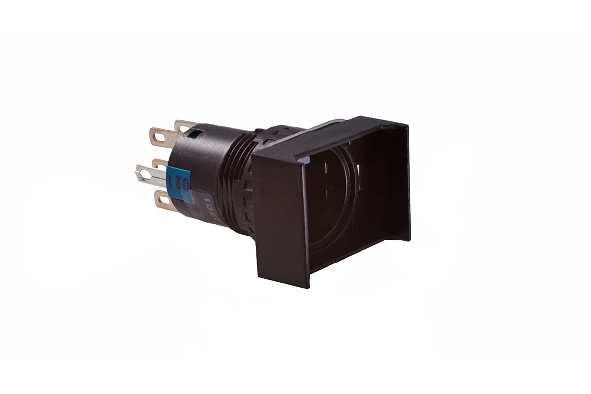 IDEC AL6H-A200 SWITCH, INDUSTRIAL PUSHBUTTON, MAINTAINED (LATCHING), 16MM