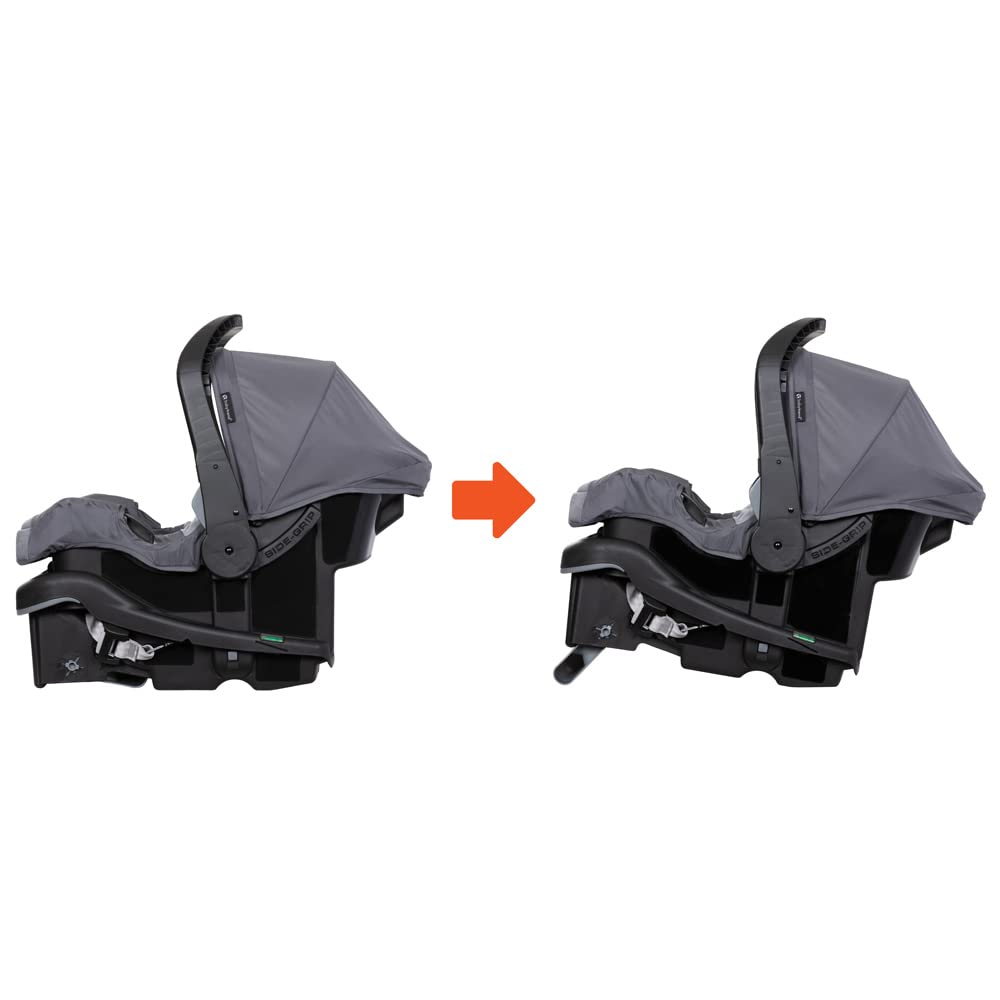 Passport Cargo Stroller Travel System with EZ-Lift Plus Infant Car Seat, Grey Bamboo
