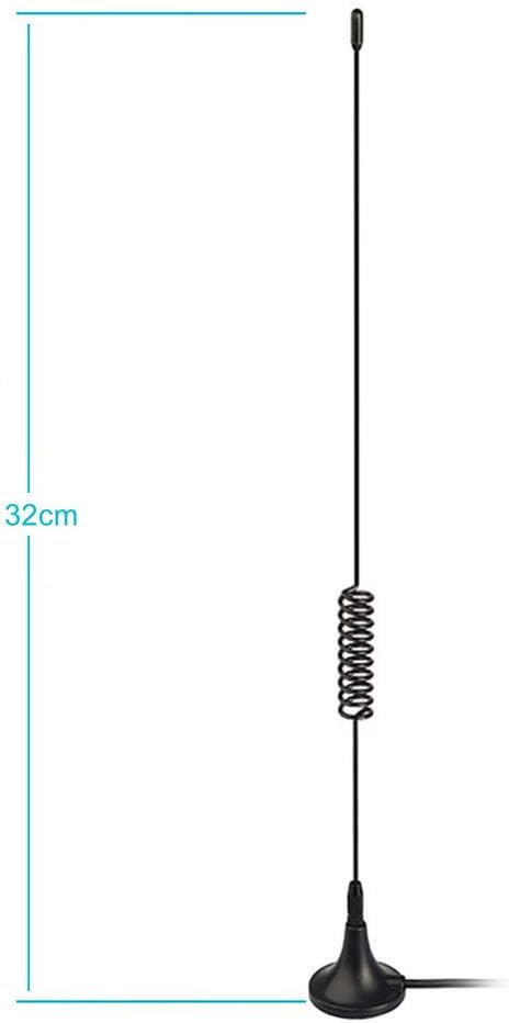 Universal Car Stereo FM AM Radio Antenna Magnetic Base Aerial for Vehicle Truck SUV Truck RV Marine Boat Car Stereo