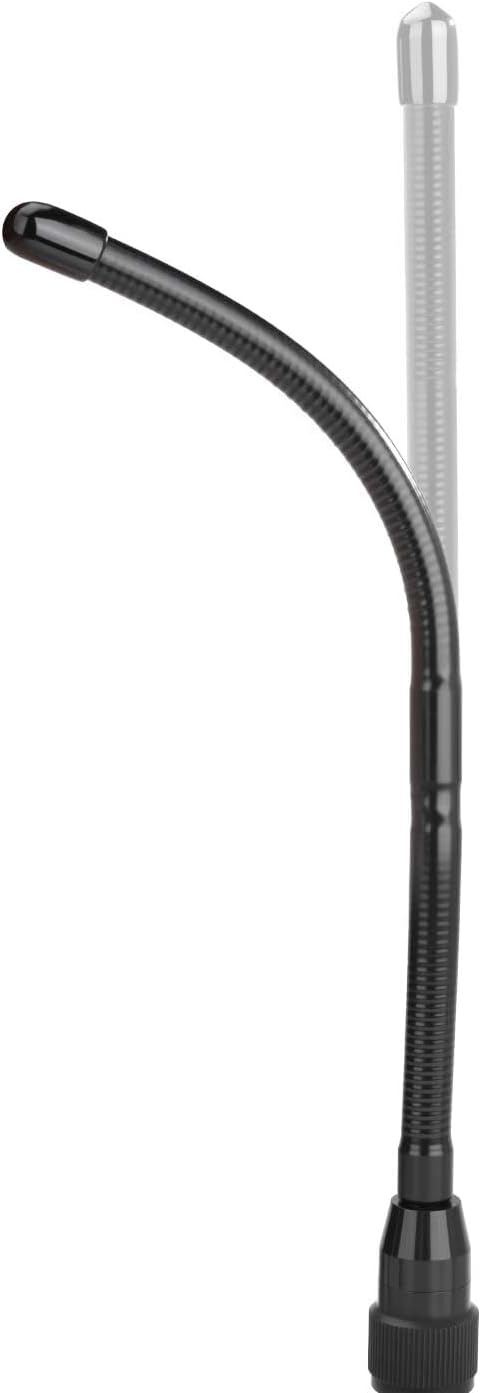 27MHz CB Radio Antenna Soft Whip 10.8Inch PL259 UHF Male Compatible with Cobra Midland Uniden President for Vehicle