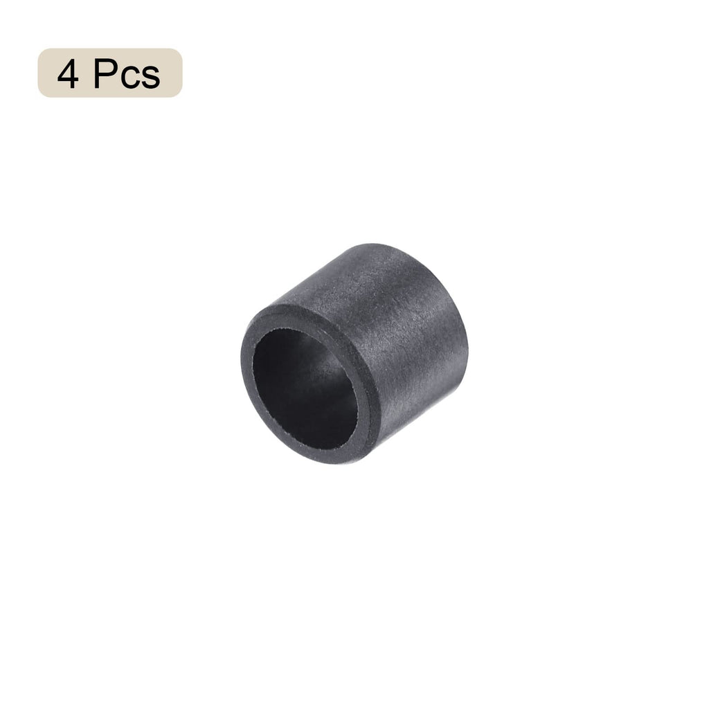uxcell 4Pcs Sleeve Bearingss 6mmBore 8mmOD 6mm L POM Bushing,Black
