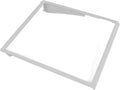 WR71X30137 Glass Shelf Left Replacement for Refrigerator Fresh Food Compartment, Left Side Glass Storage Shelf, Replacement Refrigerator Shelf, Compatible with GE Model GFE26JSMAFSS