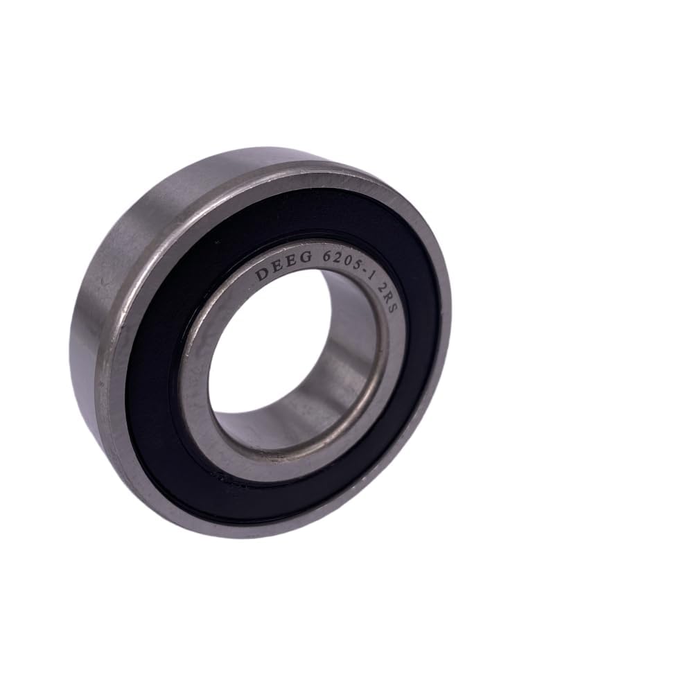 DEEG 10 PCS 1 inch bore 6205-1-2RS Spindle Bearing 1" x52x15mm Bearing