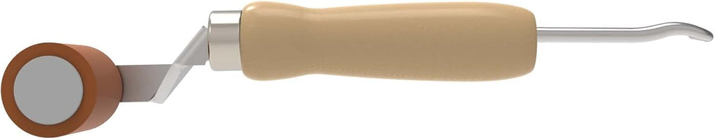 Roll-N-Chek Seam Roller with Probe Wood Handle MR05018
