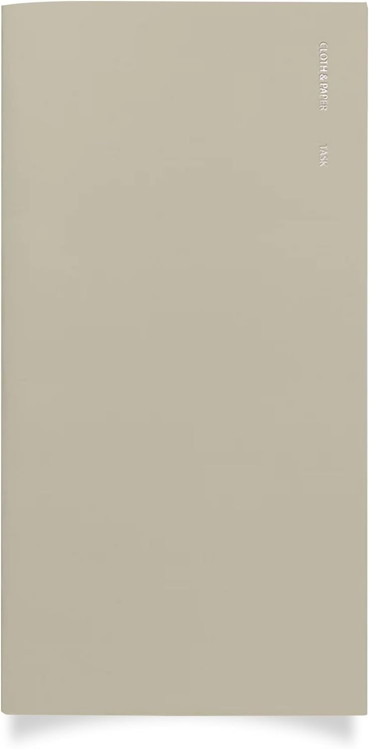 Travel Notebook | Task Planner – Ristretto | A5 Slim To-Do List Planner Notebook 4.3" x 8.3" | Productivity Planner