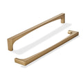 5 Pack Solid Handles 12-Inch(305mm) Champagne Bronze Cabinet Pulls,Heavy Duty for Kitchen Cabinets, Cupboards