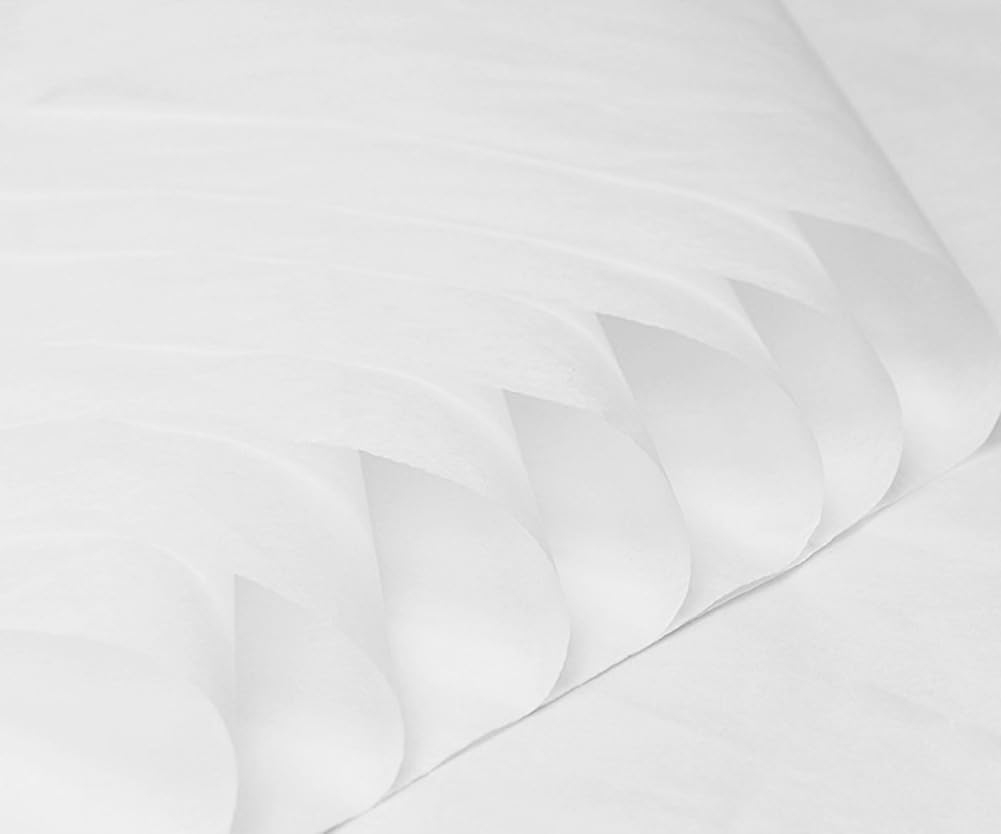 White Tissue Paper for Gift Bags, 30 X 20 Inches, 100 Sheets