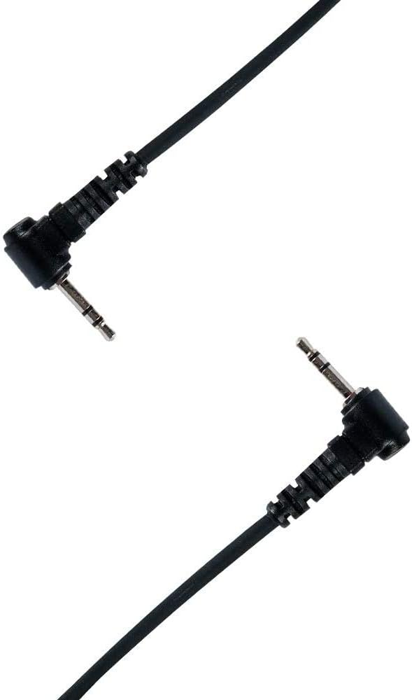 Acoustic Tube Earpiece 2-Pack Compatible with MH230R MR350R T200 | Surveillance Headset, Covert, PTT Mic, Comfort