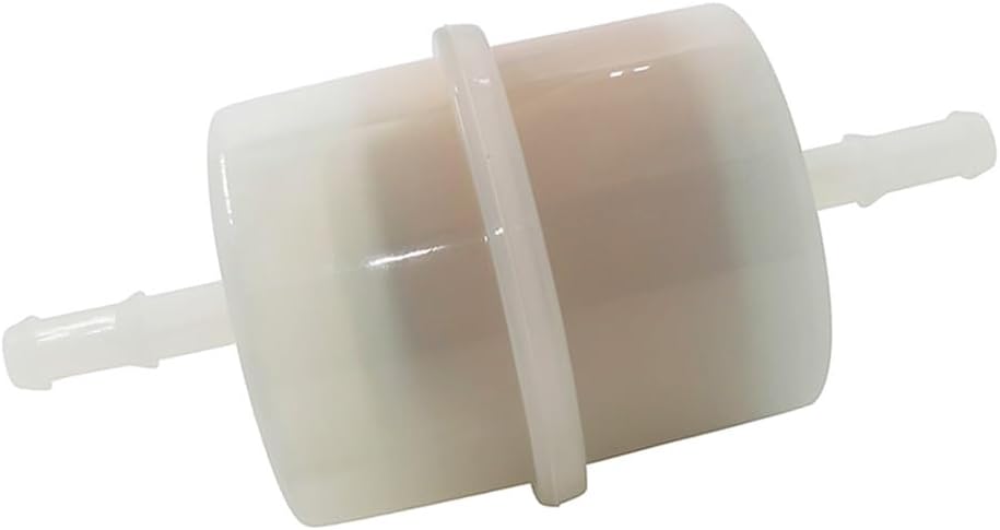 24 050 13-S Fuel Filter 15 Micron With 1/4 Inch I.D. Compatible with Kohler CH20S - CH25S CH730S - CH750S SV720S - SV740S LH640S LH685S CH670S LH690S LH750S LH755S (Pack of 8)