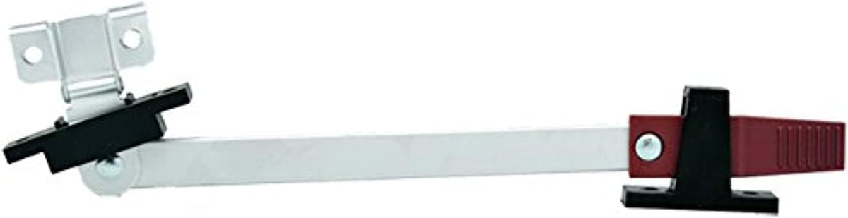 013-242 Exit Window Latch, White , Black