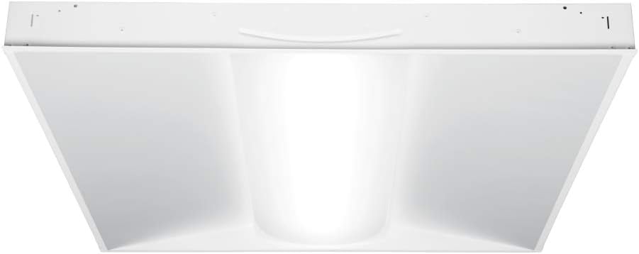 2 ft. x 2 ft. White Integrated LED Architectural Troffer with 3200 Lumens, 4000K, Dimmable