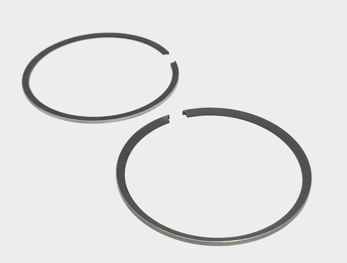 PARTSDEPOT 0396377 Piston Ring Set (STD) Compatible with Johnson Evinrude OMC 396377 385807 18-3910