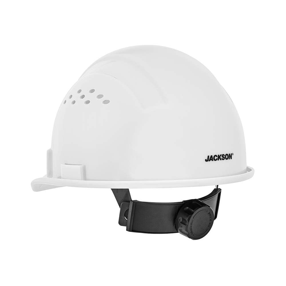 Advantage Front Brim Hard Hat, Vented, 4-pt. Ratchet Suspension, White, 20220
