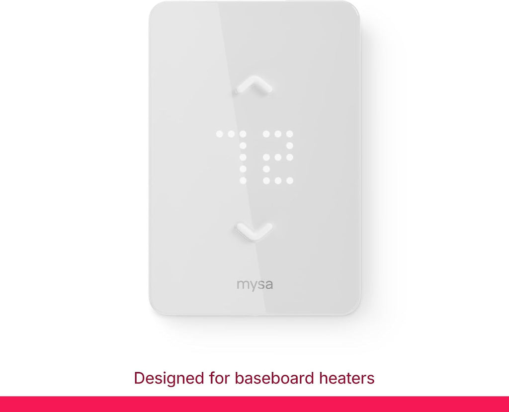 Smart Thermostat LITE for Electric Baseboard Heaters | Save Up to 26% on Heating | WiFi Programmable | 7-Day
