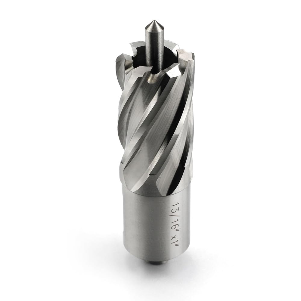 Annular Cutter JESTUOUS 13/16 Inch Cutting Diameter 3/4 Weldon Shank