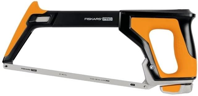 Fiskars Pro TrueTension Hacksaw, Blade-Tensioning Metal Cutting Saw
