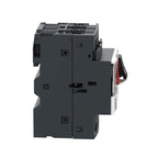 Schneider Electric GP2E05 Easy TeSys 3 Phase Manual Thermal Magnetic Motor Starter, 3 Pole, Screw Clamp Terminals, Push Button, 0.63-1 Amps