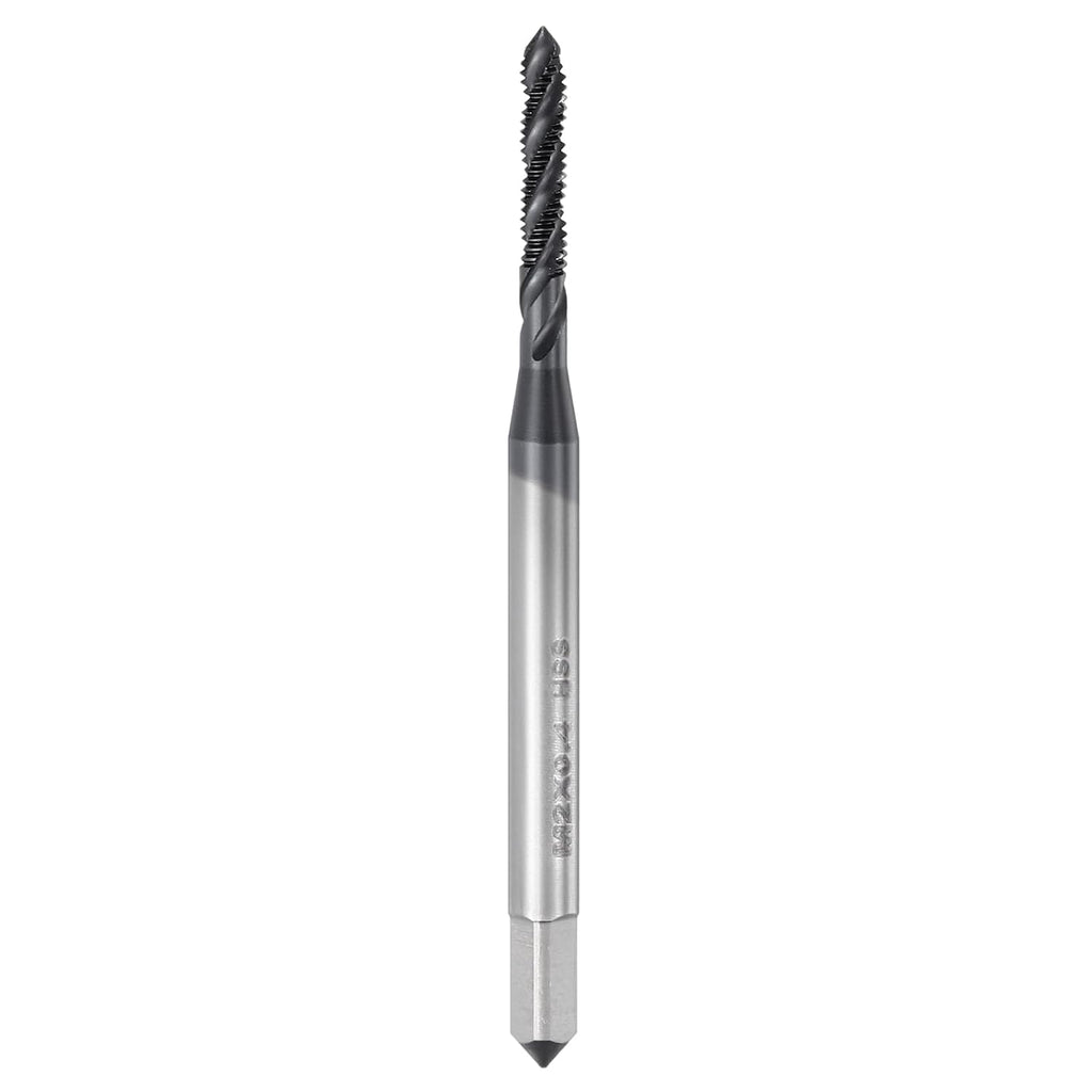 Spiral Flute Tap M2 x 0.4 HSS M2 Titanium Carbon Nitride Coating