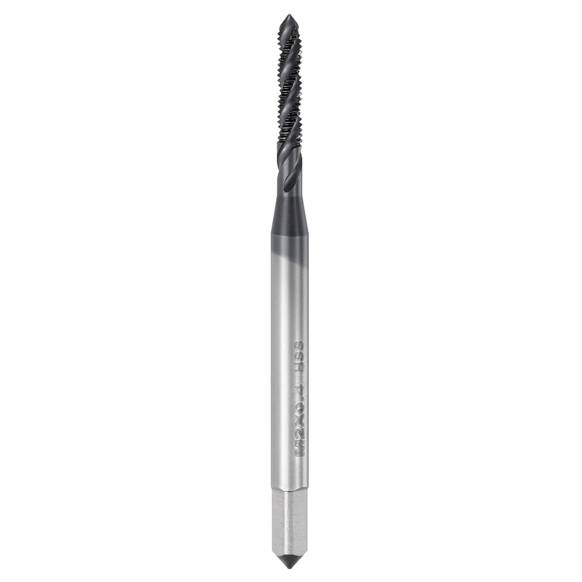 Spiral Flute Tap M2 x 0.4 HSS M2 Titanium Carbon Nitride Coating
