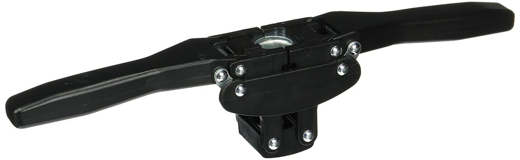 Double Lever Hand Beer Bottle Capper with 150 Black Oxygen Barrier Crown Caps - Made in Italy