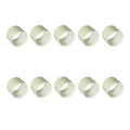 LEFITPA 10 Pack Replacement Central Vacuum 2" PVC Stop Coupling Fitting Used for Rough