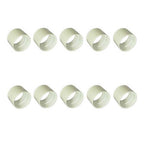 LEFITPA 10 Pack Replacement Central Vacuum 2" PVC Stop Coupling Fitting Used for Rough