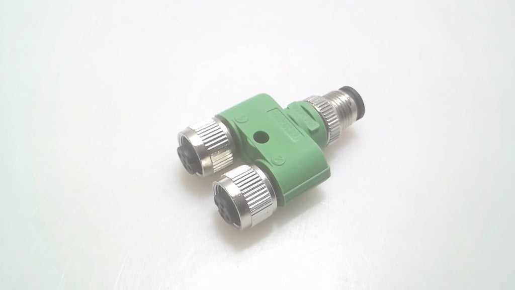 PHOENIX CONTACT SAC-5P-M12Y/2XM12FS VP 5-Position, IP67 Enclosure Protection, Plug Straight M12, UNSHIELDED, Y Distributor