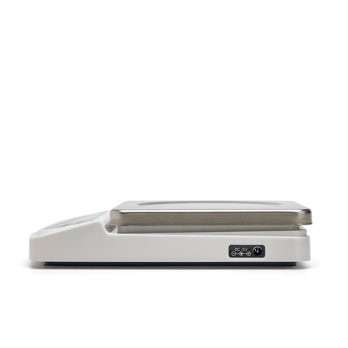 Portable Digital Kitchen Scale 22 lb. Capacity, Backlit Easy-to-Read Display, White - Perfect for Precise Portion