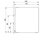 Phoenix Contact 1234302, DIN Rail Power Supply, 24VDC 5A, Adj Vout, in: 100-240VAC, PS-EE-2G/1AC/24DC/120W/SC