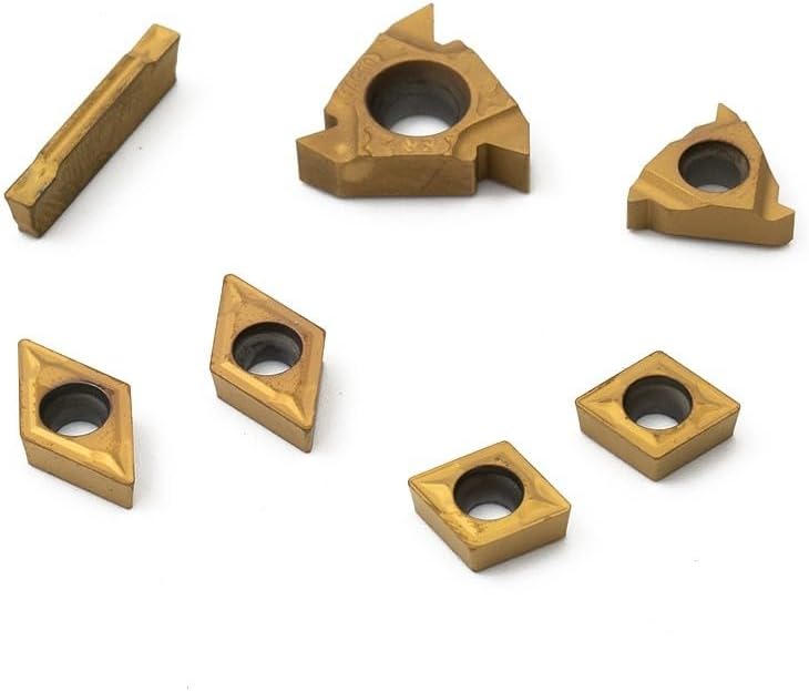 7pcs Carbide for lathe Inserts Set for 12mm Boring Bar 7pcs Carbide