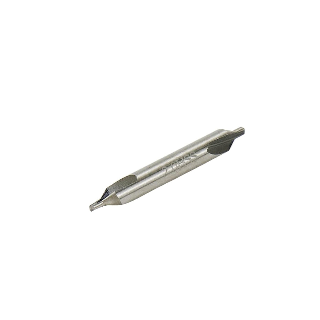 Center Bits Drill 2mm Tip Diameter HSS Center Spotting Drill Bit Countersink Tools for Lathe Metalworking -10pcs
