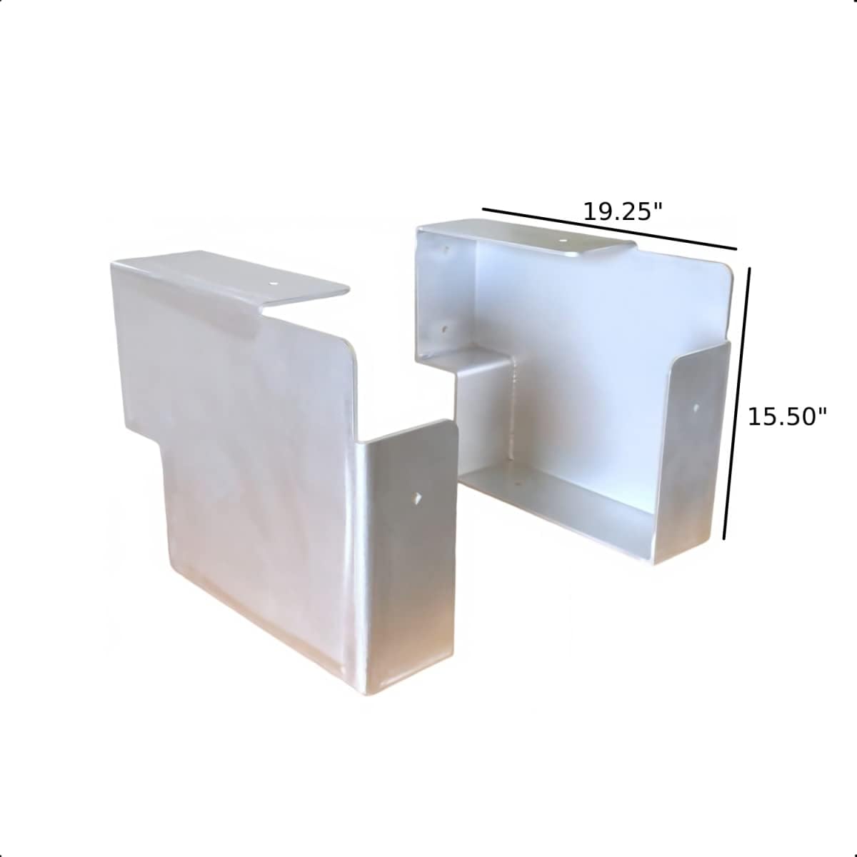 Aluminum Lightweight Wood & Dunnage Rack Holder for Flatbed and Stepdeck Semi Trailers (PL1700)