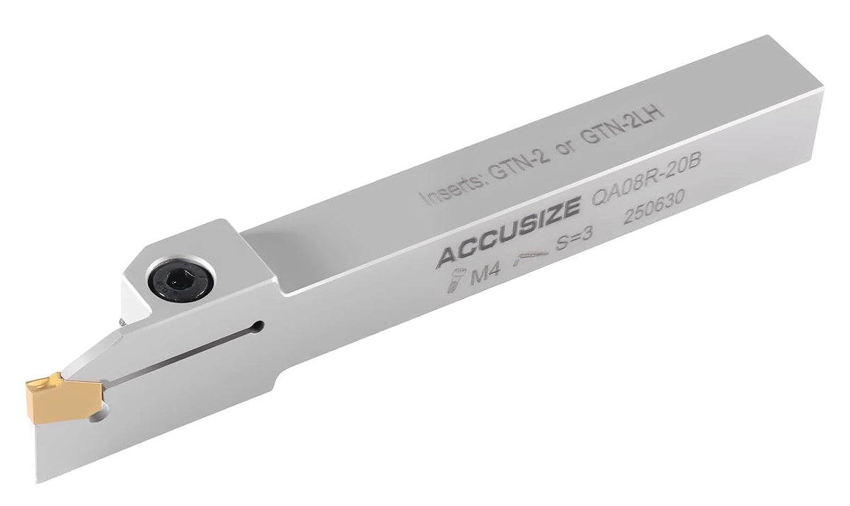 Accusize Industrial Tools Cut-Off Tool Holder, 1/2" x 1/2", 2415-5024