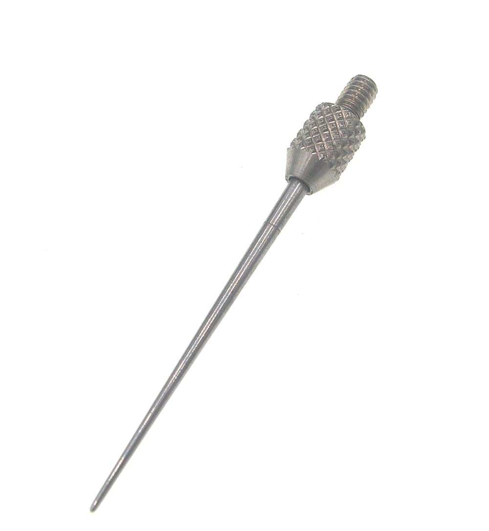 Needle Point Contact Points R0.25 Tip for Dial Digital Indicators Depth Gauge 4-48 Thread 31mm Length(L31)