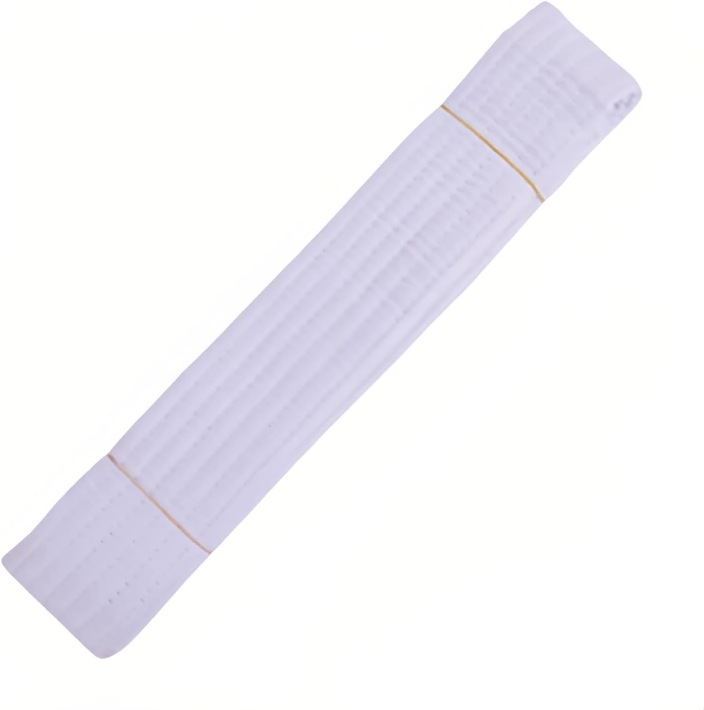 Premium 220cm/87 White Martial Arts Belt for Taekwondo Karate Judo - Double-Layered Cotton Core