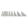 findmall 10 Pcs Accuracy Angle Machinist Block Set, 1-30 Degree Angle