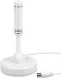 August DTA240 Digital TV Antenna Indoor/Outdoor Magnetic Base Portable