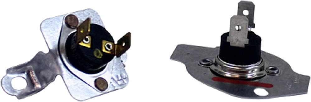 W10423382 Dryer Thermostat Kit Compatible for Dryers WGD4616FW2, WGD4815EW2, WGD4815EW3, WGD4850HW0, WGD4850HW0, WGD4850HW1